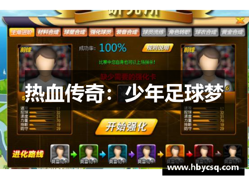 热血传奇：少年足球梦
